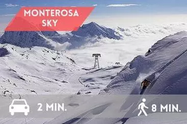 Huoneistohotelli 5 Minutes From Monterosa Ski, Small Cottage