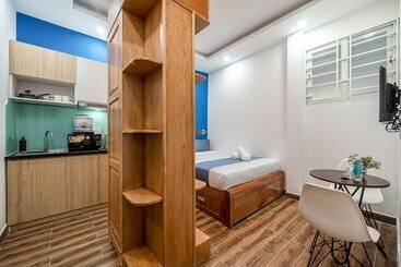 Lägenhetshotell Cozrum Homes  Retro House