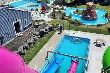 Huoneistohotelli Condo Avec Parc Aquatique !