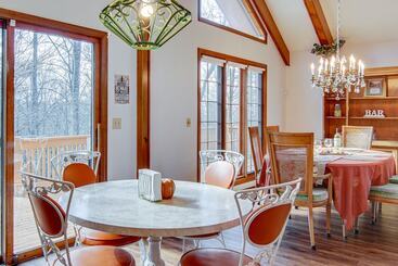 بيت ريفى Scenic Fairview Vacation Home ~ 15 Mi To Asheville