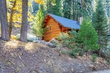 Mökkimajoitus The Log Home Quintessential Log Cabin In Ynp!