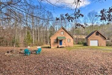 קוטג'' Woodsy Blue Ridge Retreat, 3 Mi To Downtown!