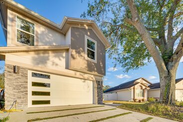 کلبه Family Friendly Home W/ Lanai ~ 6 Mi To Disney