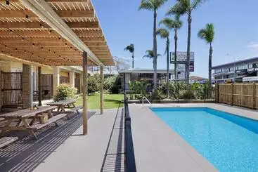 モーテル South Pacific Palms Motor Inn