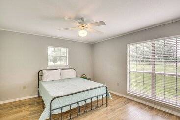 بيت ريفى Yantis Retreat On 10 Acres: Steps To Lake Fork!