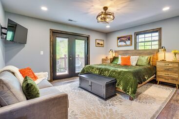 Vidéki Ház Infinity Pool + Mtn Views: Luxe Talking Rock Home