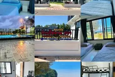 Apartahotel บ้านริมหาดพูลวิลล่าบางเบิด