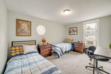 کلبه Morgantown Home: 1 Mi To West Virginia University!