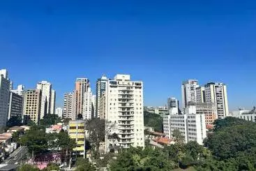 هتل آپارتمان Perto Do Parque Ibirapuera Com Piscina