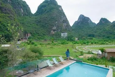 Hôtel Yangshuo One Thousand And One Courtyard Views B&b