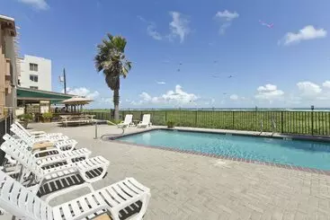 モーテル Palms Resort & Cafe On The Beach