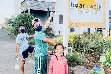 旅馆 Boardwalk Cottages