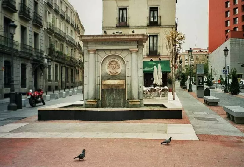 هتل Hostal Bruña Paseo Del Prado