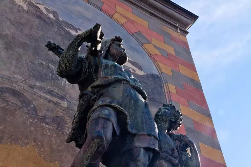 בית מלון כפרי Restaurant Goldener Schlussel