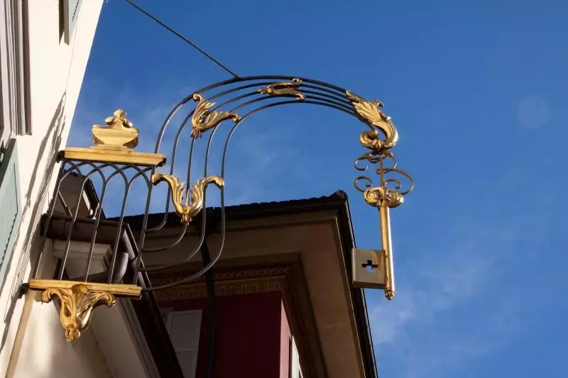 בית מלון כפרי Restaurant Goldener Schlussel