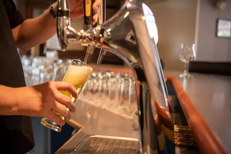 בית מלון כפרי Restaurant Goldener Schlussel