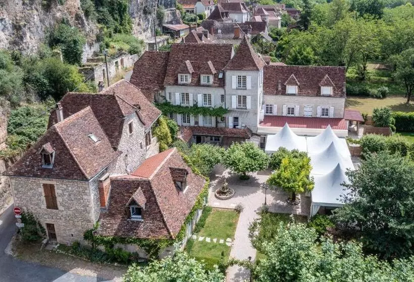 בית מלון כפרי Logis Hôtels   Hôtel Restaurant Domaine Les Falaises