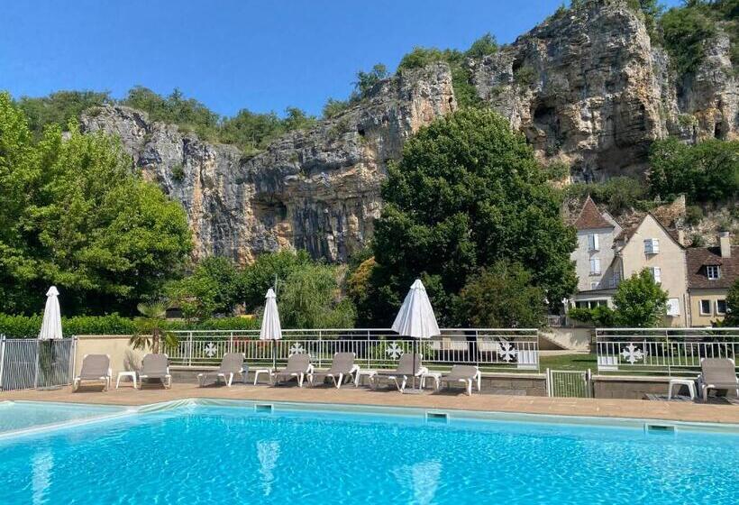 בית מלון כפרי Logis Hôtels Hôtel Restaurant Domaine Les Falaises