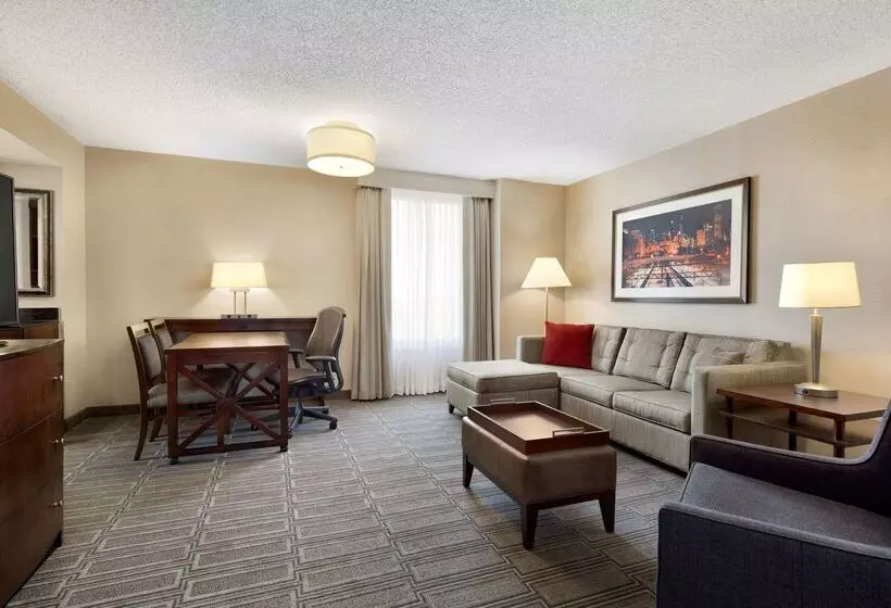 Отель Embassy Suites By Hilton Chicago Lombard Oak Brook