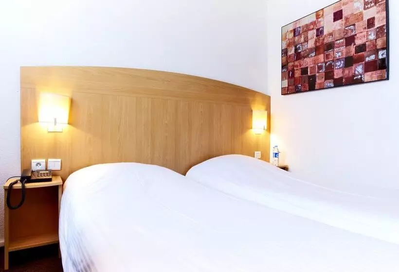 فندق Hôtel Restaurant Kyriad Mulhouse Nord Illzach