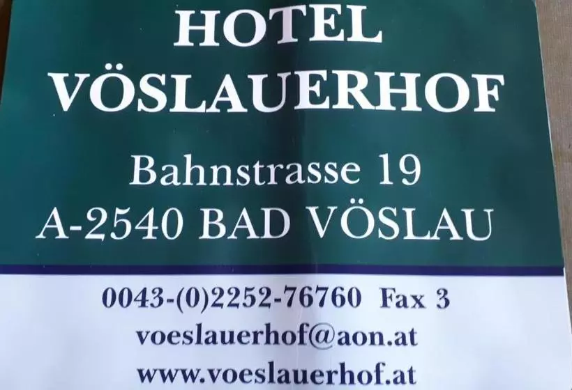 ホテル Vöslauerhof