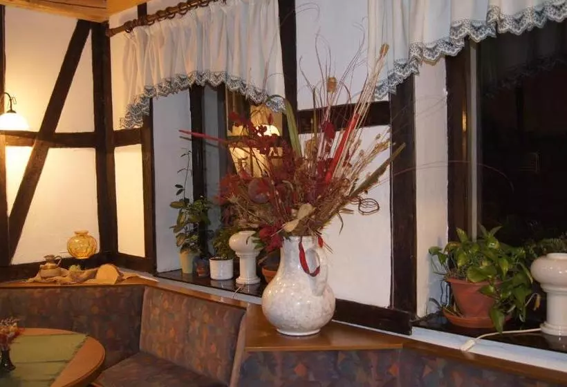 ホテル Gästezimmer Zum Krug Im Grünen Kranze