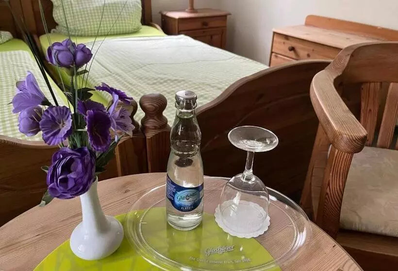ホテル Gästezimmer Zum Krug Im Grünen Kranze