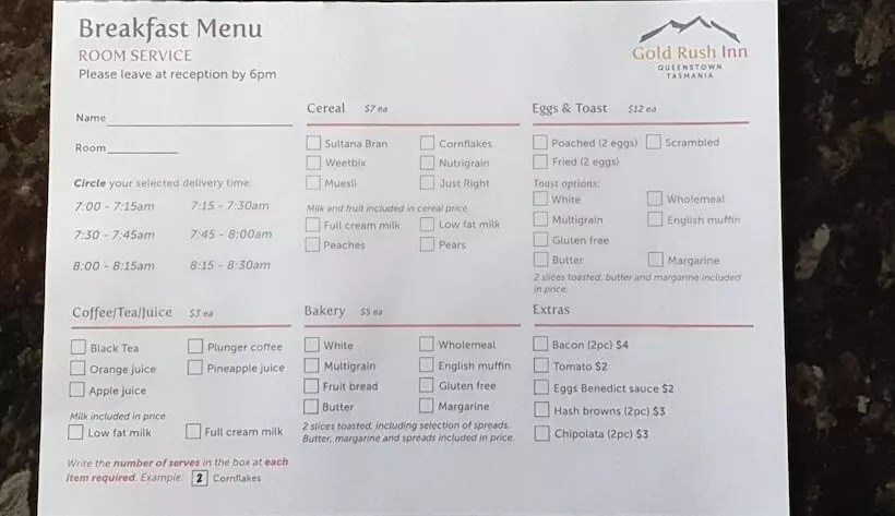 酒店 Gold Rush Inn