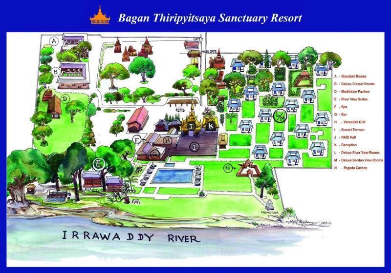 هتل Bagan Thiripyitsaya Sanctuary Resort