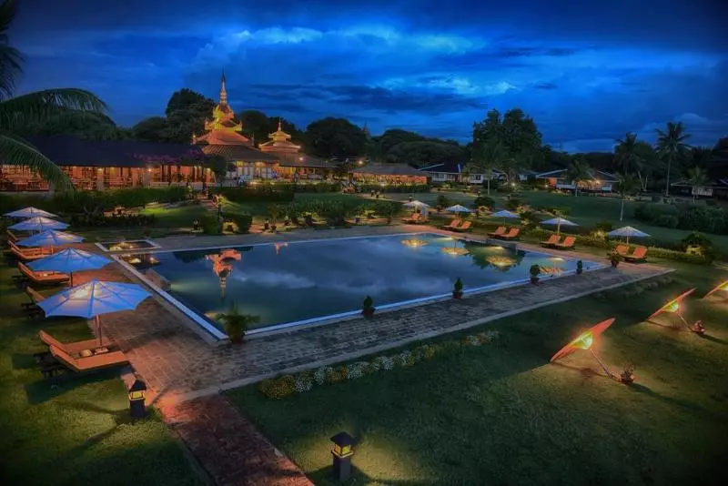 ホテル Bagan Thiripyitsaya Sanctuary Resort