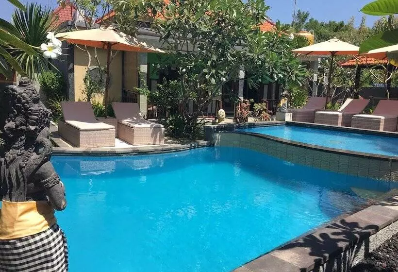 تختخواب و صبحانه The Taran Villas Lembongan