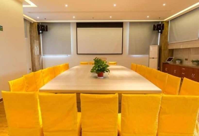 בית מלון כפרי Greentree Inn Maanshan Hanshan District Jiuwu Square