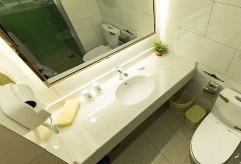 בית מלון כפרי Greentree Inn Maanshan Hanshan District Jiuwu Square