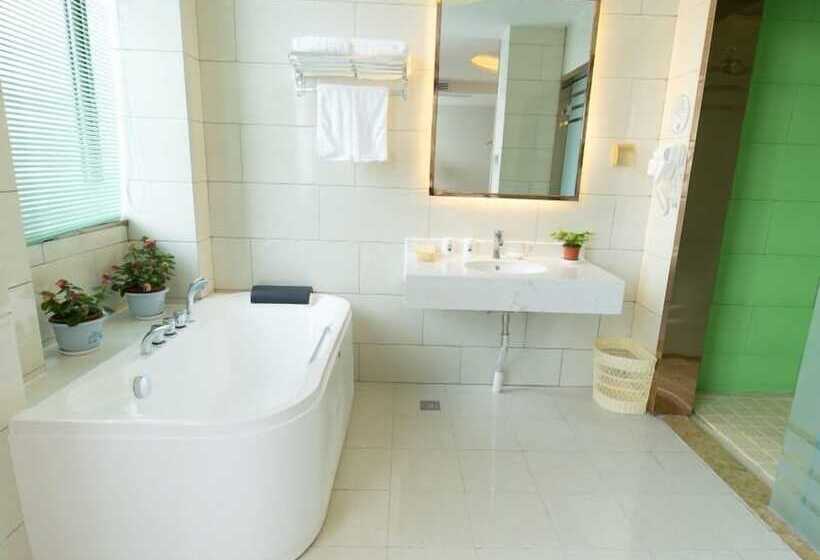 בית מלון כפרי Greentree Inn Maanshan Hanshan District Jiuwu Square