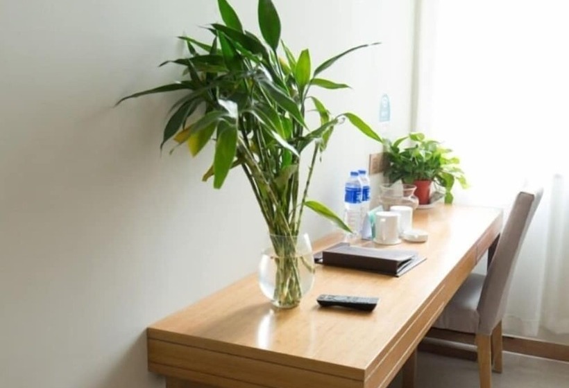 בית מלון כפרי Greentree Inn Maanshan Hanshan District Jiuwu Square