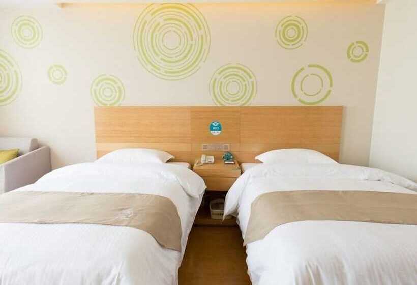 בית מלון כפרי Greentree Inn Maanshan Hanshan District Jiuwu Square