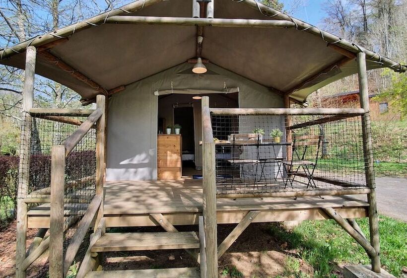 酒店 Camping Les Vernieres La Bourboule Sancy