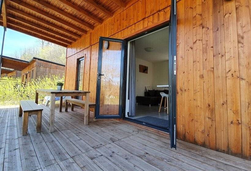 酒店 Camping Les Vernieres La Bourboule Sancy