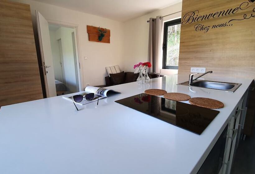 酒店 Camping Les Vernieres La Bourboule Sancy