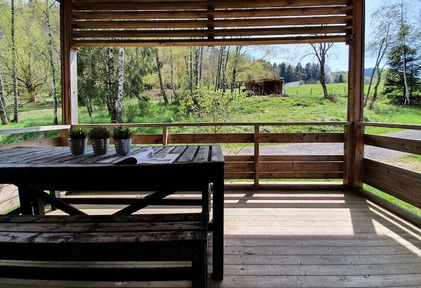 酒店 Camping Les Vernieres La Bourboule Sancy