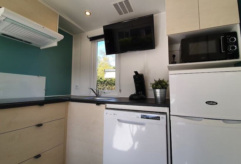 酒店 Camping Les Vernieres La Bourboule Sancy