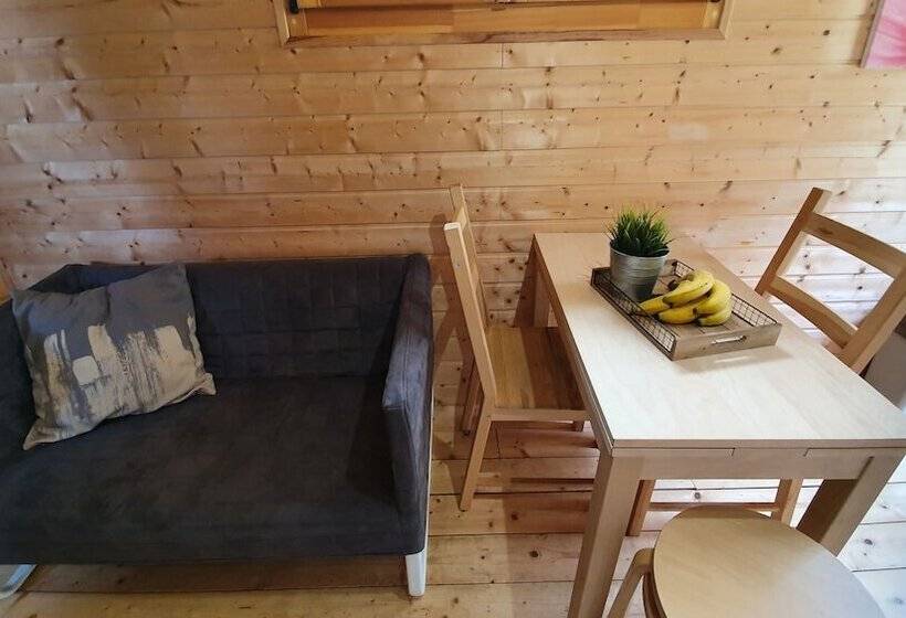 酒店 Camping Les Vernieres La Bourboule Sancy