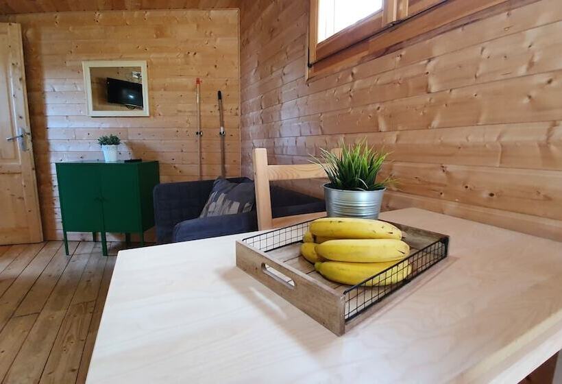 酒店 Camping Les Vernieres La Bourboule Sancy