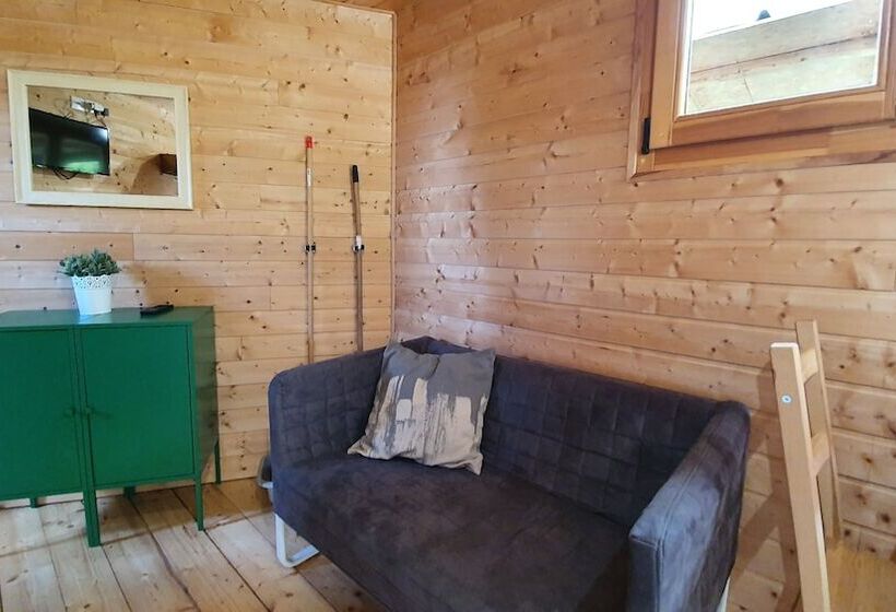 酒店 Camping Les Vernieres La Bourboule Sancy