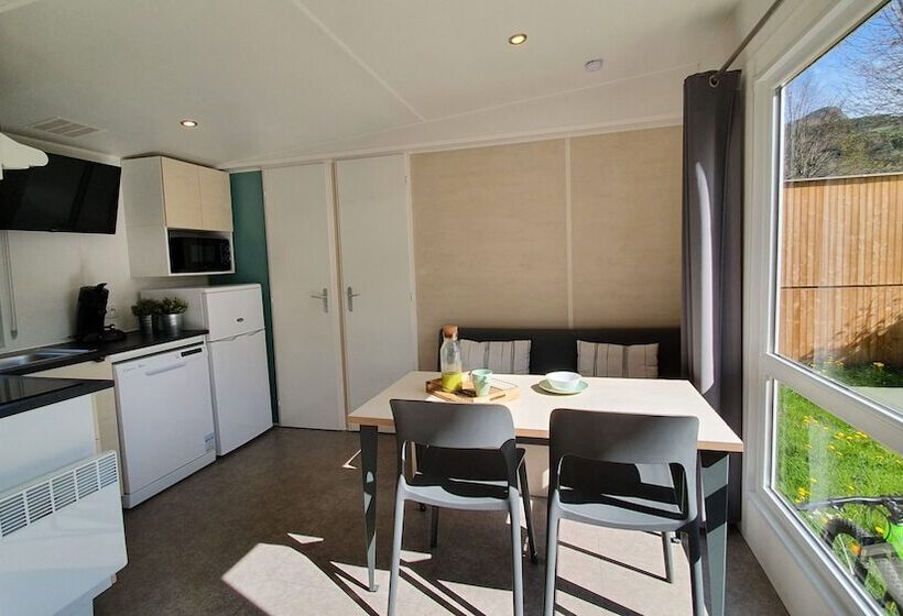 酒店 Camping Les Vernieres La Bourboule Sancy