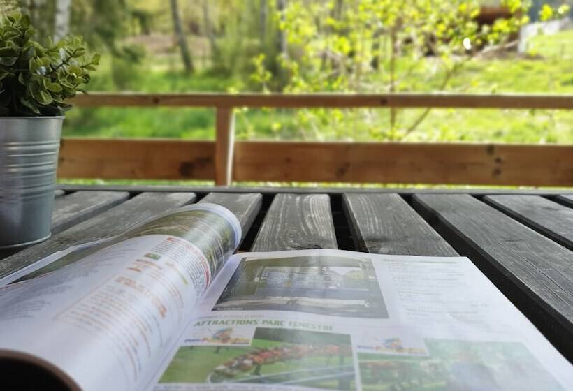 酒店 Camping Les Vernieres La Bourboule Sancy