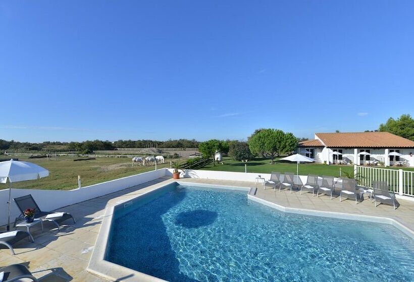 هتل Mas De La Grenouillère Hôtel Et Centre équestre En Pleine Nature