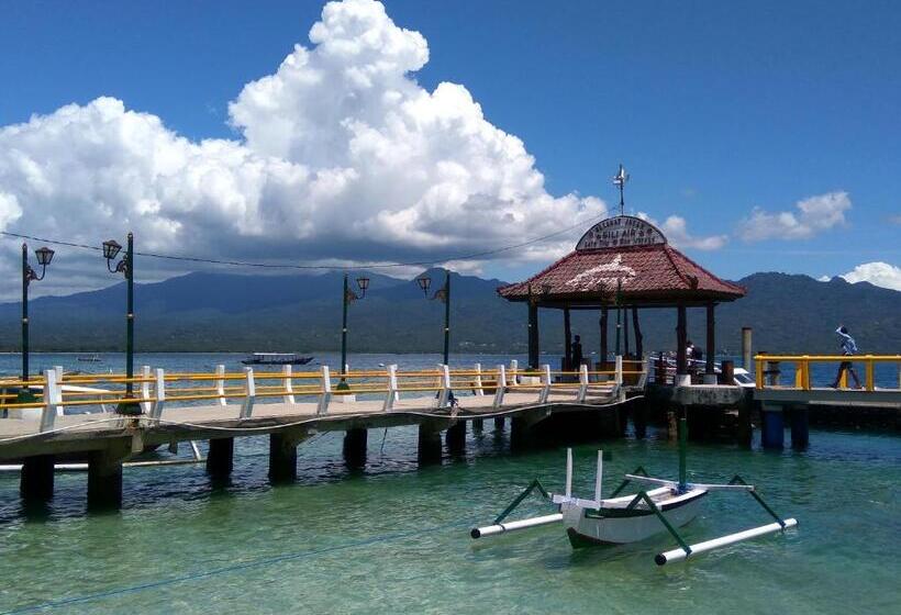 تختخواب و صبحانه The Mandana Villa Gili Air