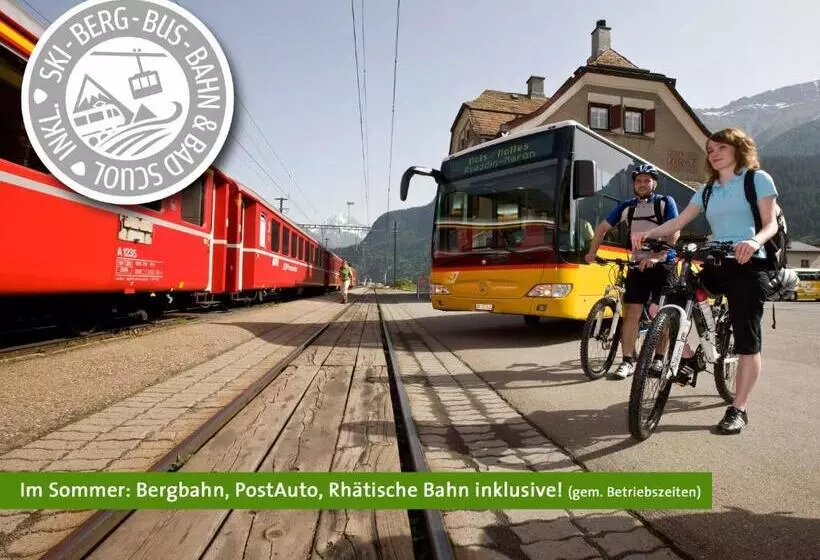 Отель Belvedere Scuol