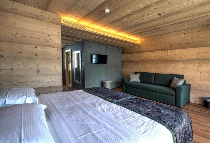 Отель Dolomiti Lodge Alverà